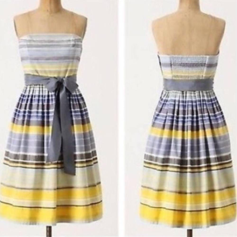 Anthropologie Striped Maeve Paraiso Dress